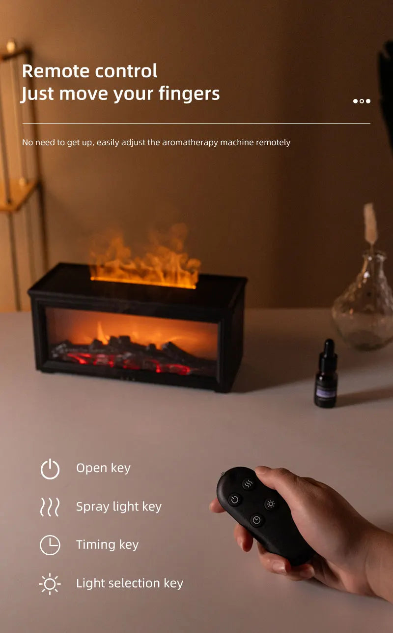 Fireplace Flame Aroma Diffuser