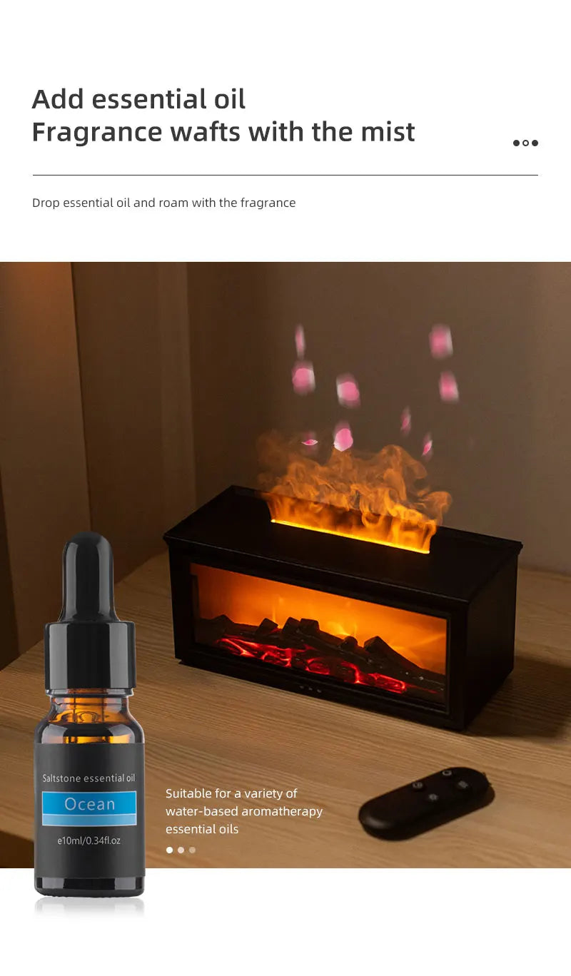 Fireplace Flame Aroma Diffuser