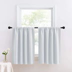 Short Blackout Kitchen & Bathroom Curtain