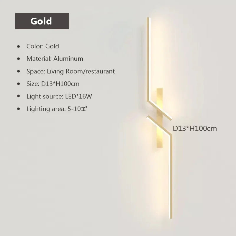 Strip Bedside LED Wall Light