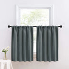 Short Blackout Kitchen & Bathroom Curtain