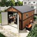 Outdoor Metal Large Storage Shed — WESTMERE