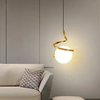 Modern LED Pendant Lights Indoor Lighting Glass Hanging