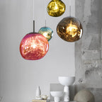 Lava Glass Pendant Light