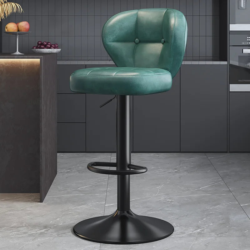Adjustable Swivel Bar Stool