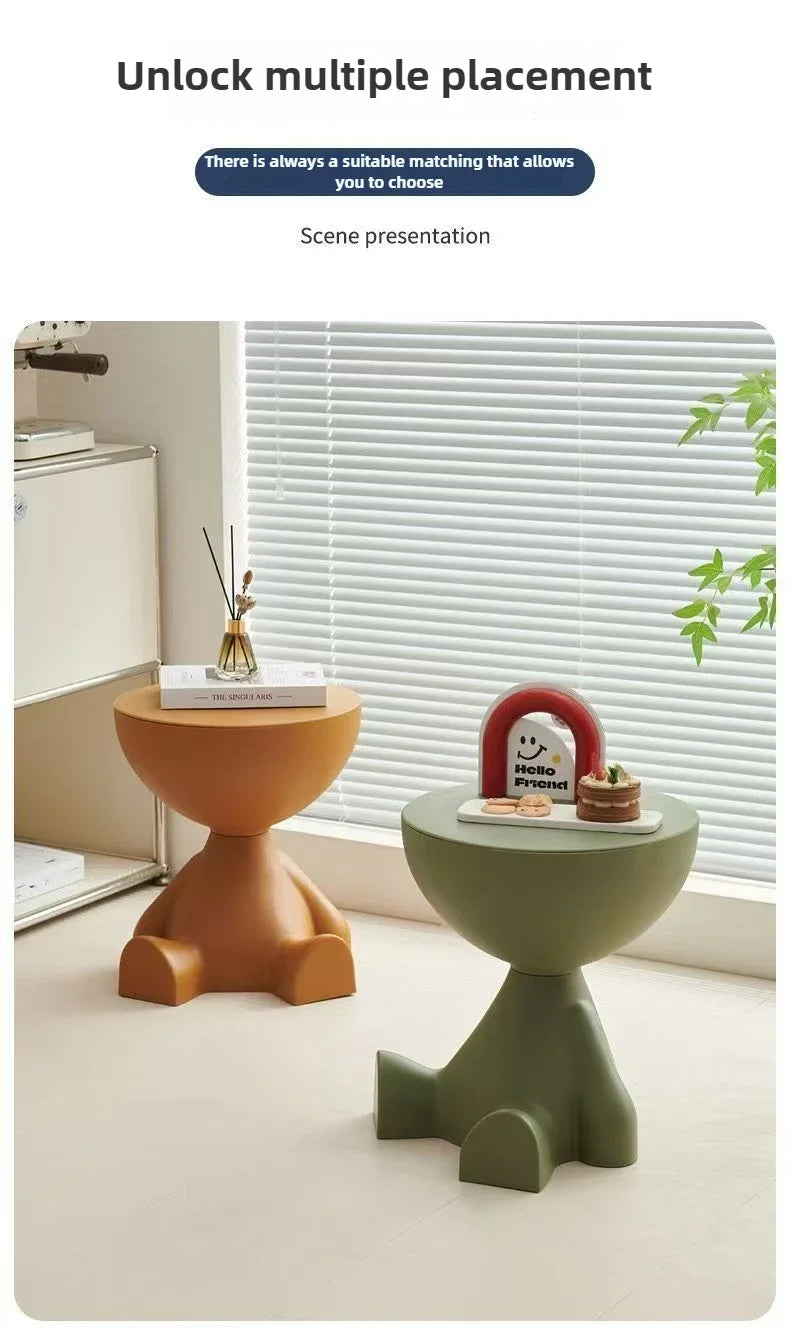 Cartoon Sculptural Side Table