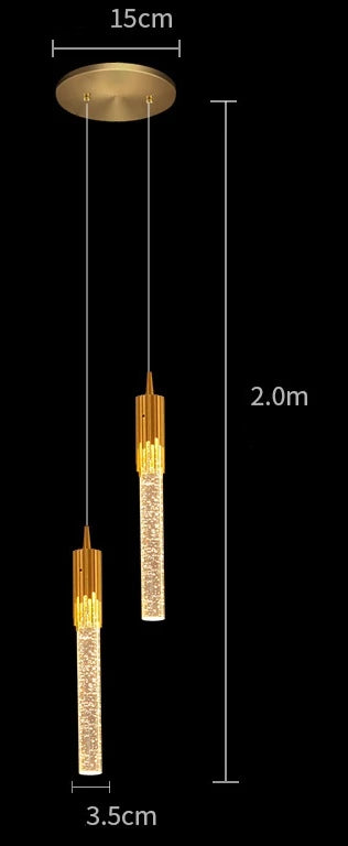 Crystal LED Pendant Light