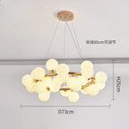 Glass LED Chandelier