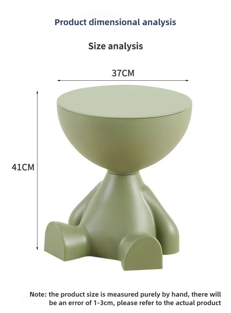Cartoon Sculptural Side Table