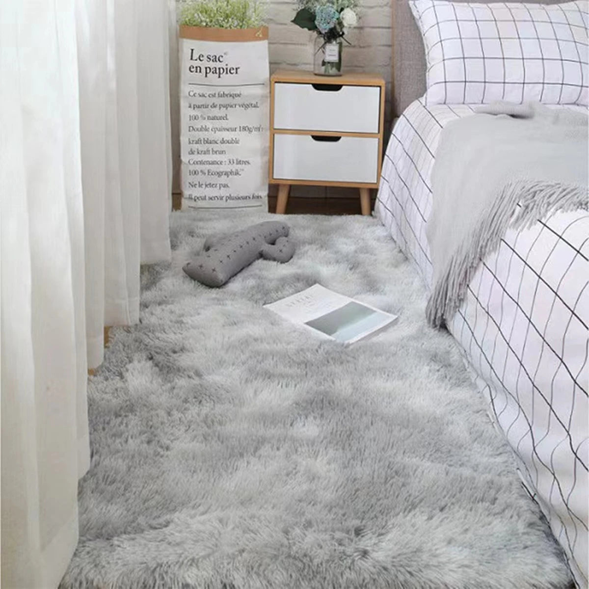 Modern Non-Slip Accent Rug
