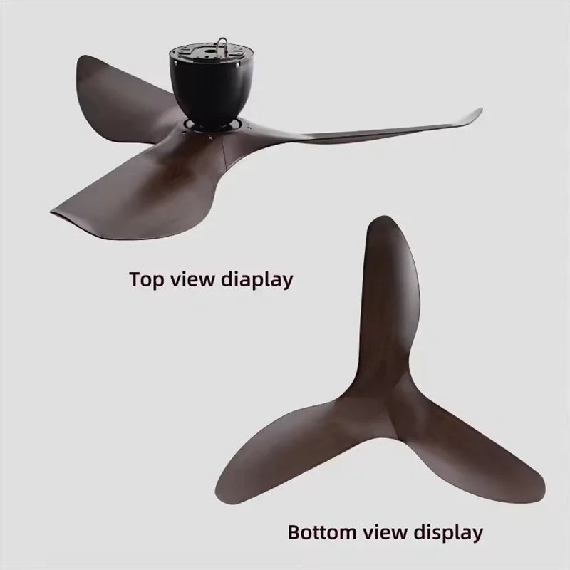 Vintage Industrial Three-Blade Ceiling Fan