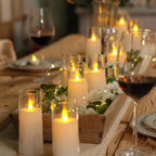 Flameless Acrylic LED Candles