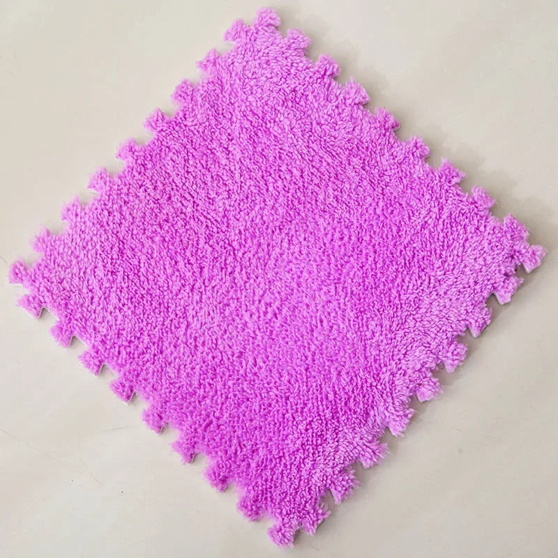 Interlocking Plush Kids Play Mat