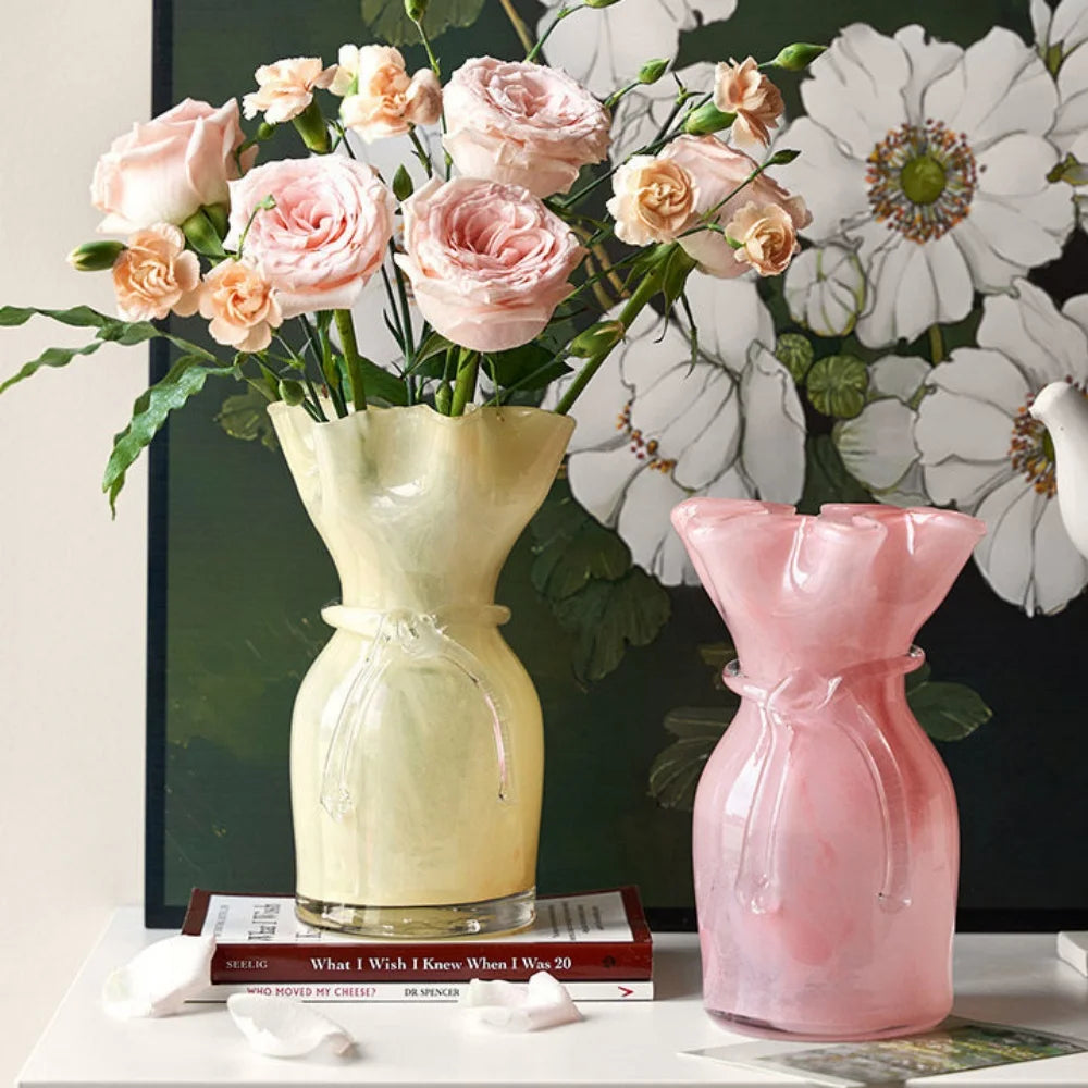 French Minimalist Glass Vase