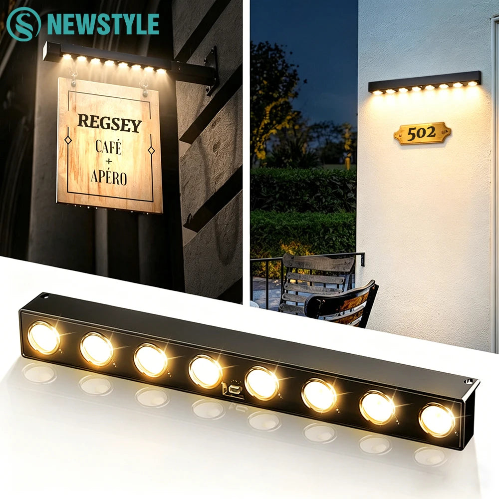 Solar Waterproof Outdoor Wall Light