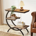 3-Tier C-Shaped Side Table