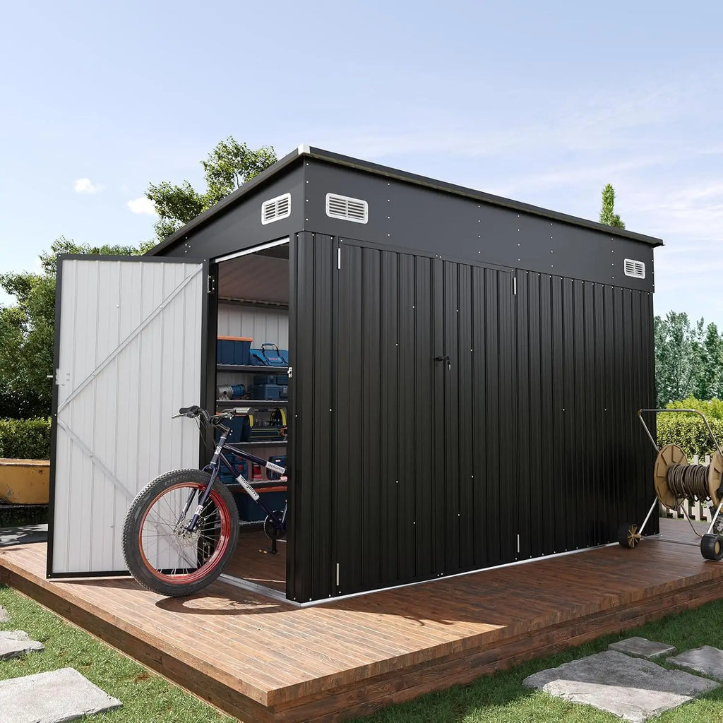 Outdoor Metal Storage Shed