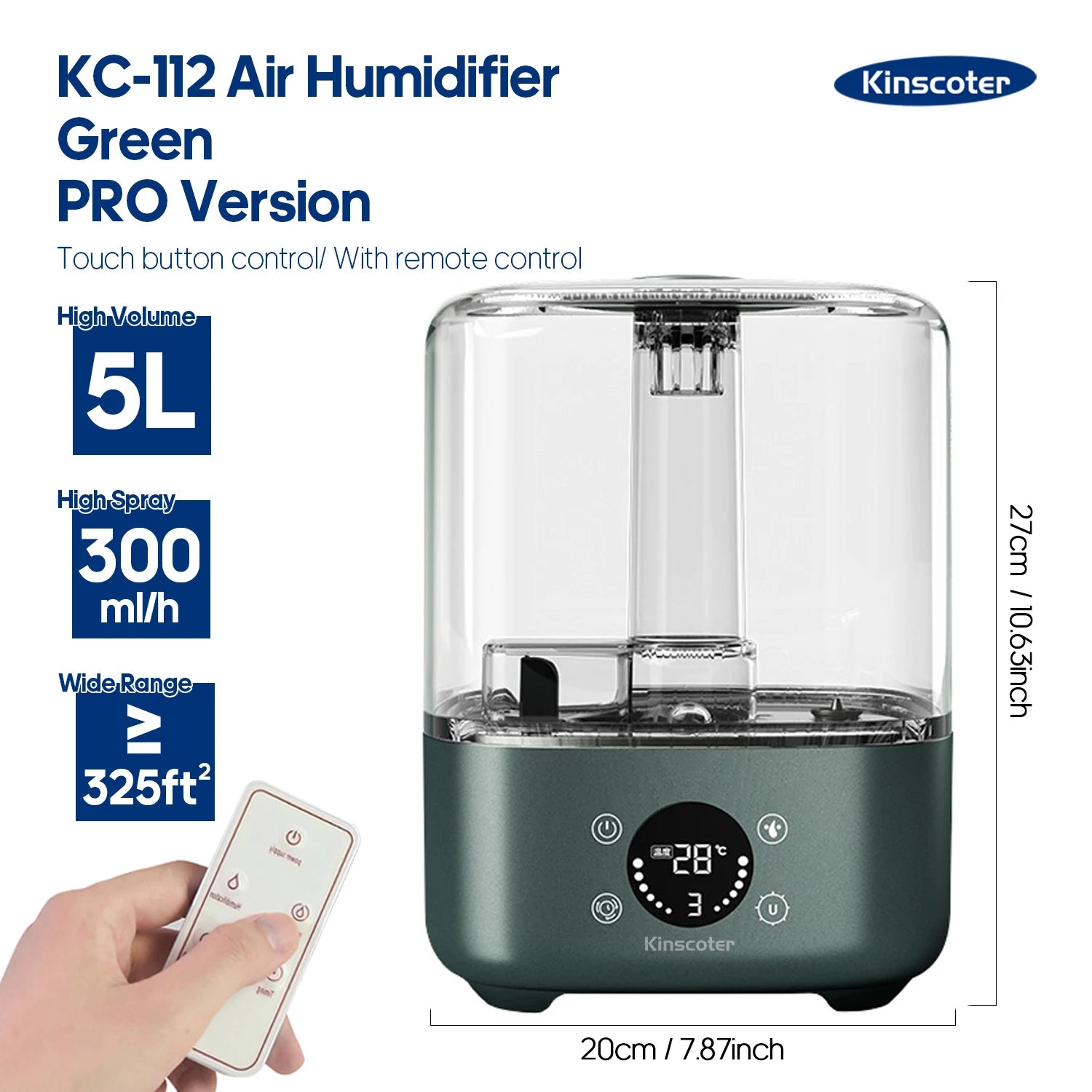 5L Large-Capacity Ultrasonic Humidifier