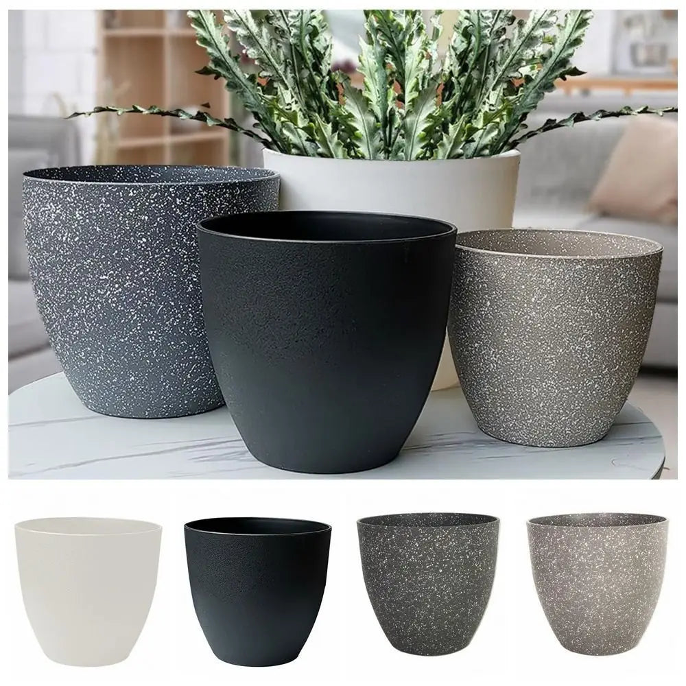 Speckled Planter Set