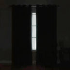 Blackout Thermal Curtains with Inner Lining, Noise Reduction Drapes for Bedroom Balcony Window, Thickened Privacy Shades