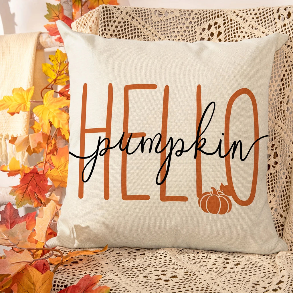 Vintage Pumpkin Fall Pillow Covers