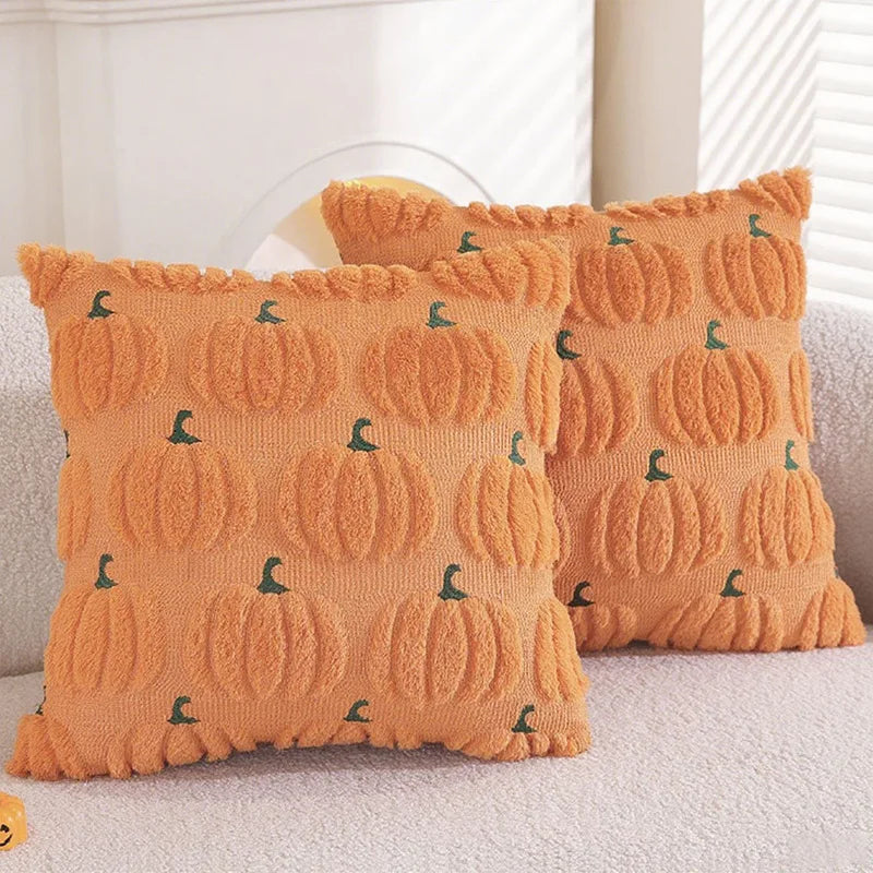 Pumpkin Halloween Throw Pillow Covers