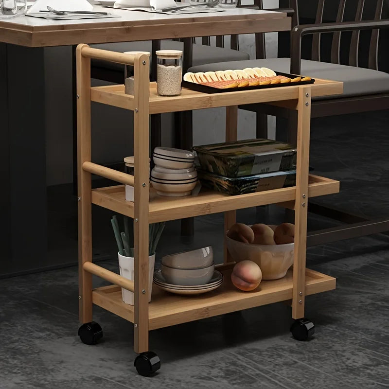 Rolling Kitchen Serving Cart