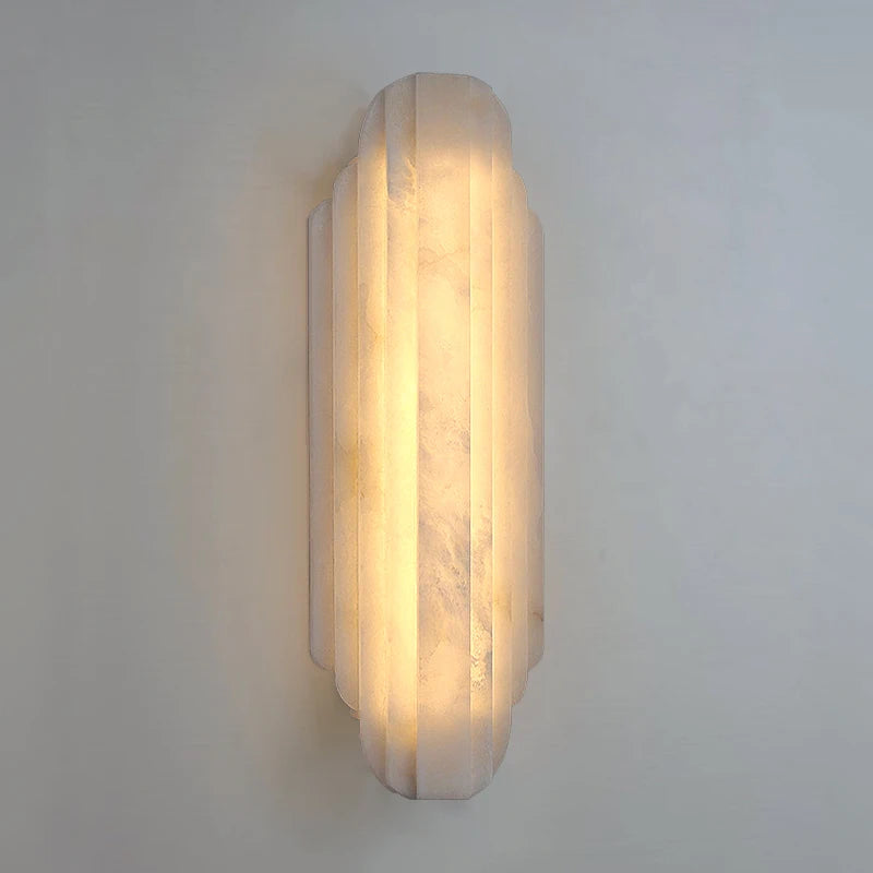 Natural Marble Wall Light