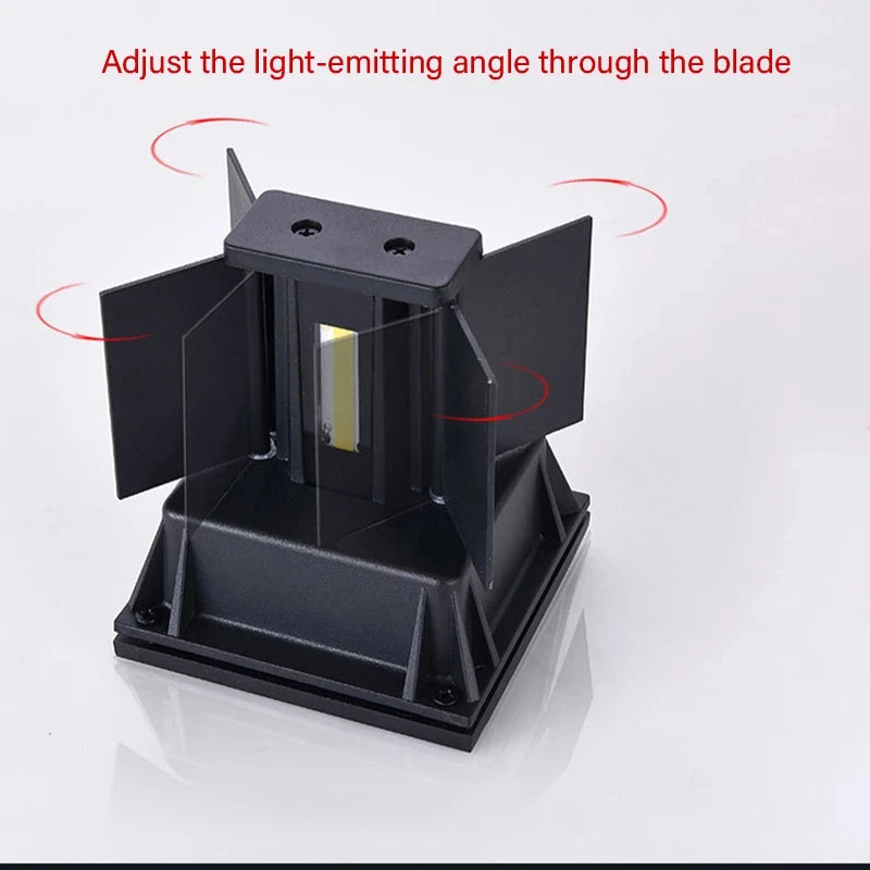 Waterproof Motion-Sensor LED Wall Light