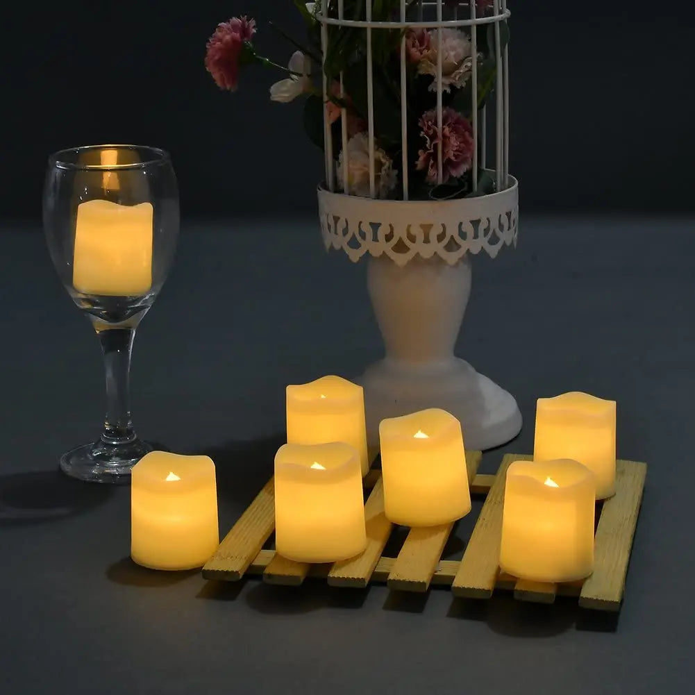 24-Piece Flameless LED Tea Light Set