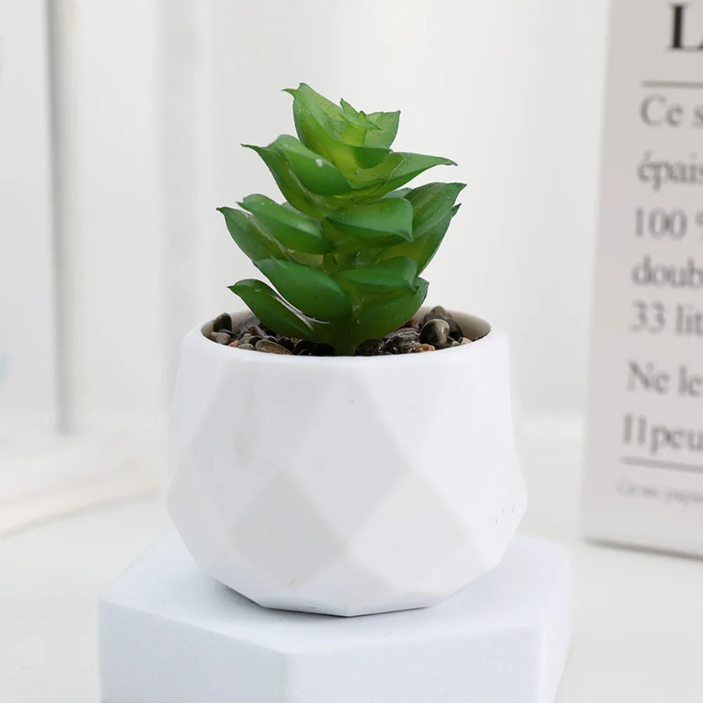 Lifelike Faux Succulent Arrangement