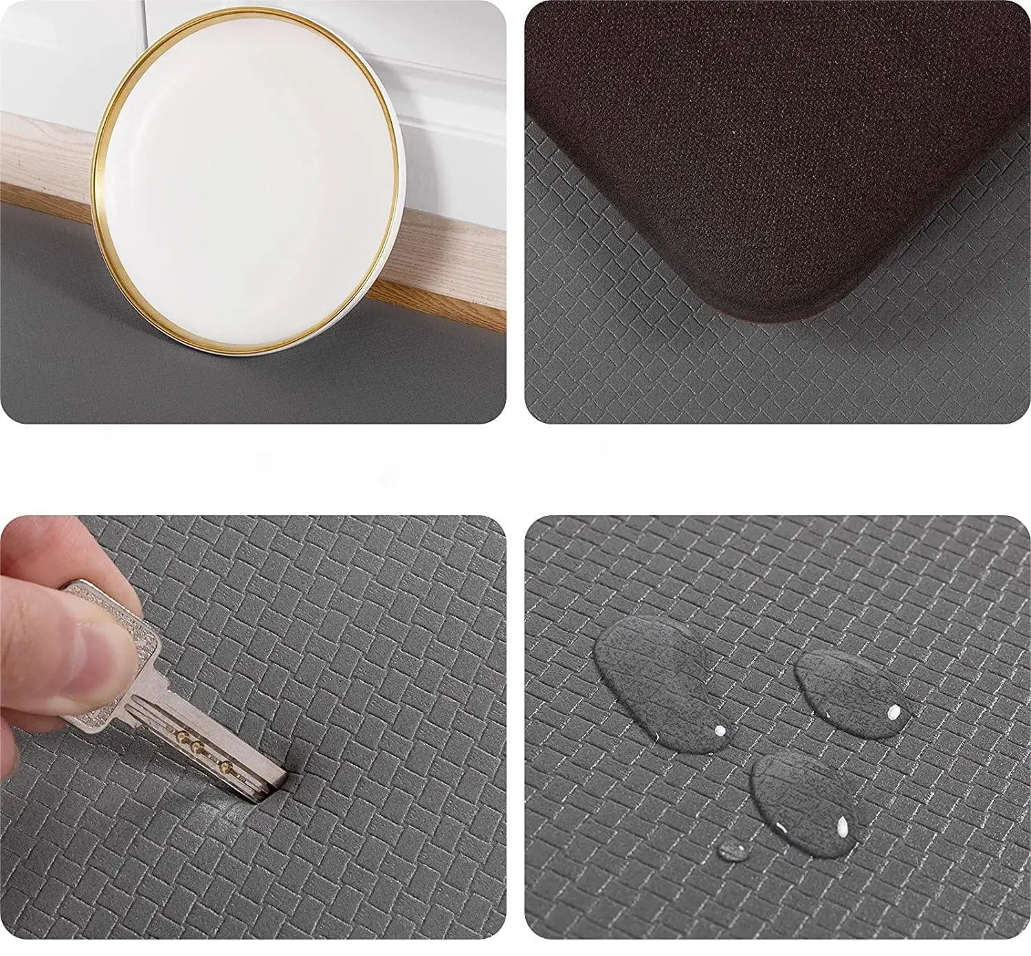 PVC Waterproof Anti-Fatigue Kitchen Mat