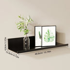 No-Drill Floating Bathroom Shelf