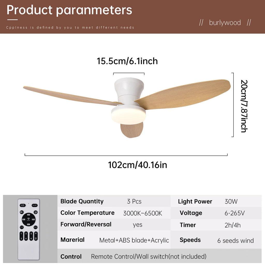AirFlow Ceiling Fan Light