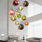 Lava Glass Pendant Light