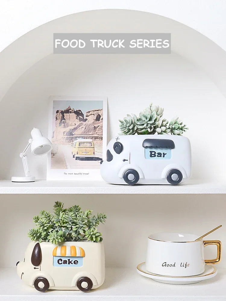 Food Resin Planter