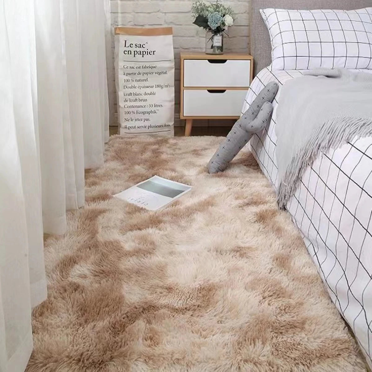 Modern Non-Slip Accent Rug