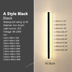 Long Strip Waterproof Outdoor LED Wall Light