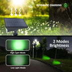4-Piece Solar Outdoor Spotlights