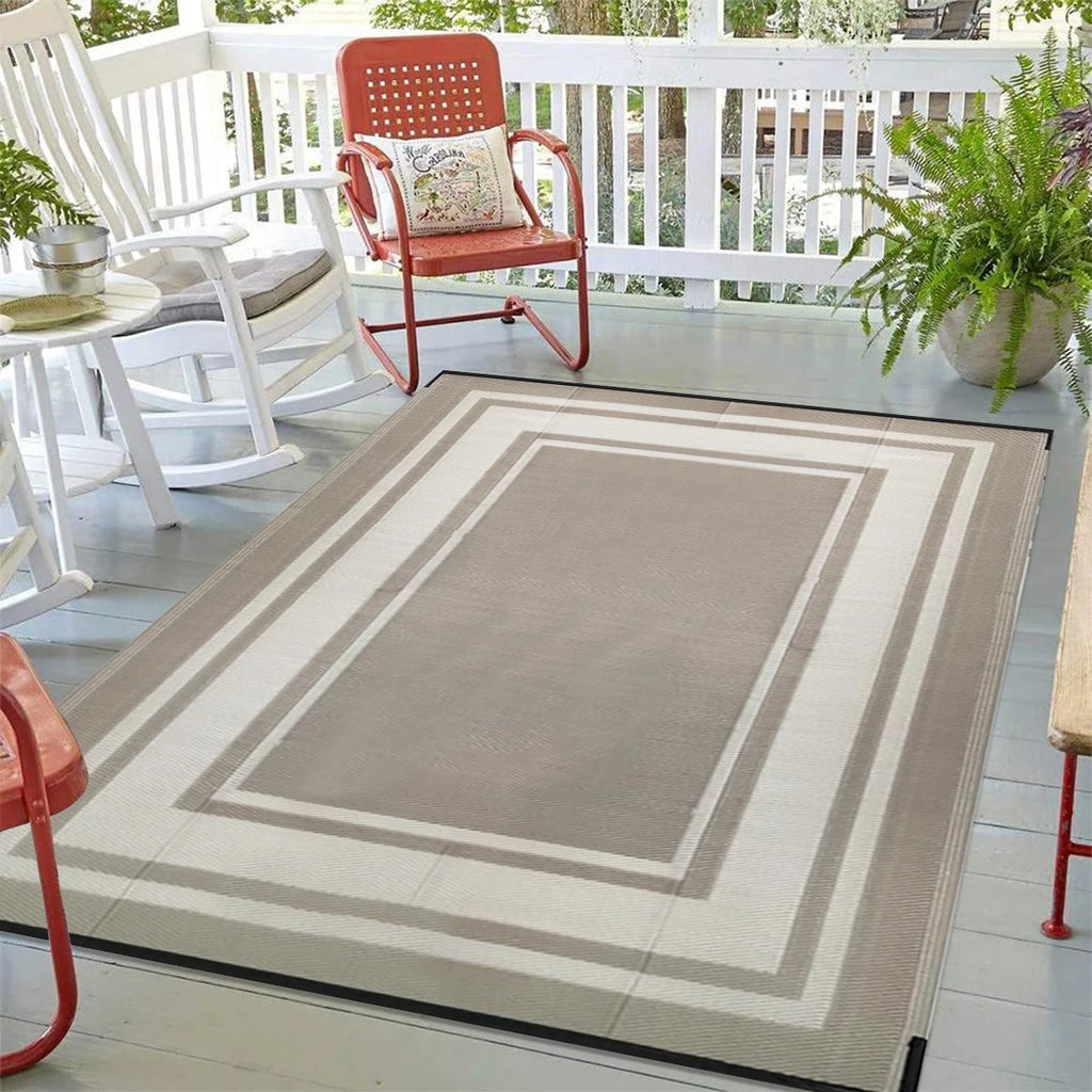 Reversible Woven Patio Rug