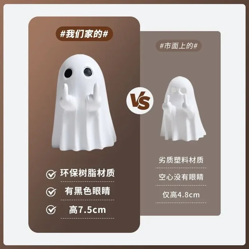 Cute Spooky Ghost Figurine