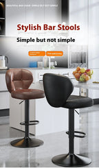 Adjustable Swivel Bar Stool