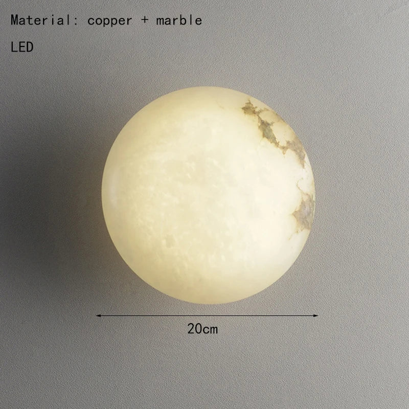 Japanese Marble LED Wall Light