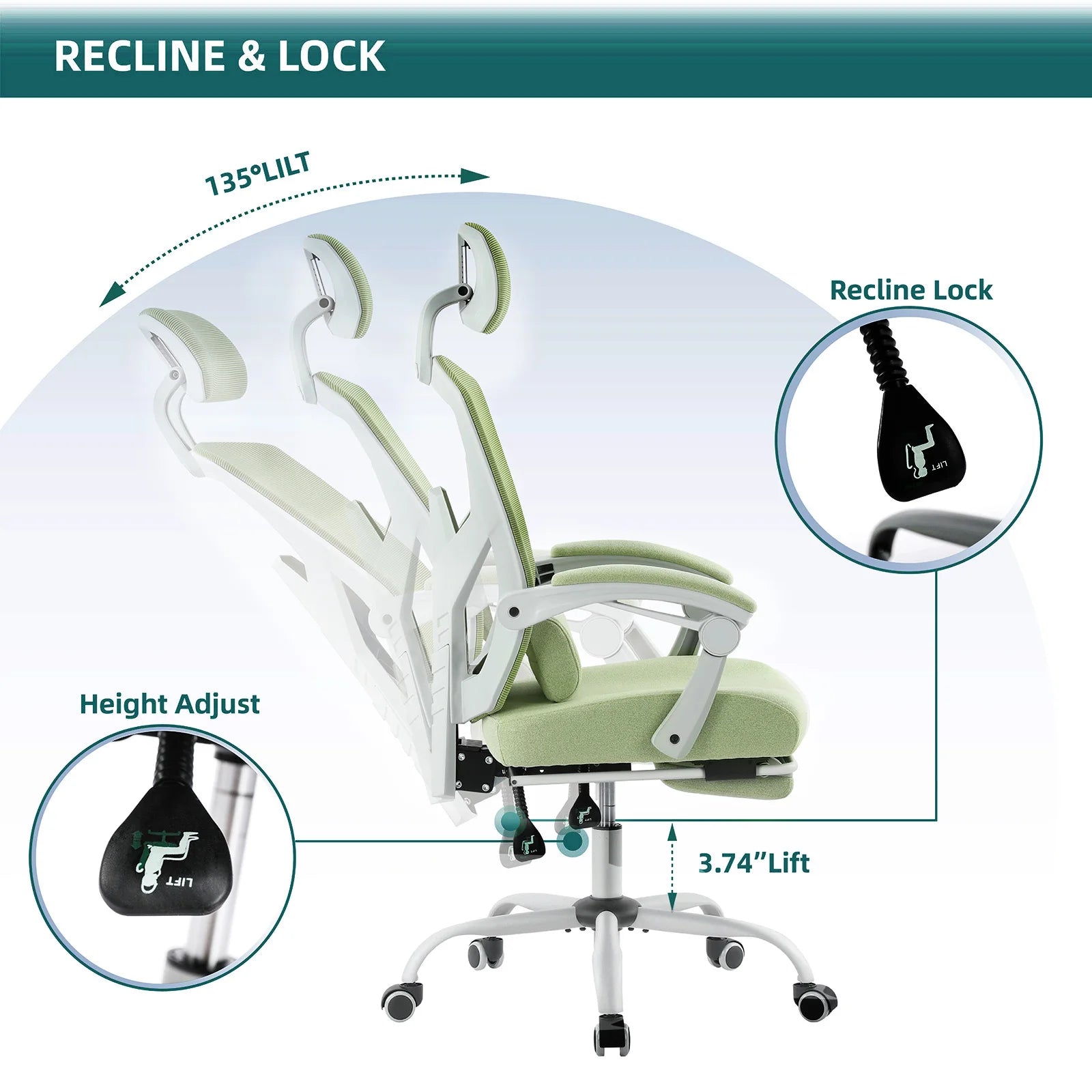 Ergonomic Lounge Chair