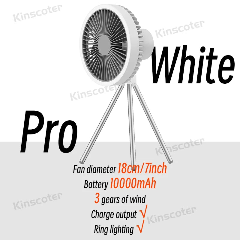 Rechargeable Camping Fan