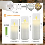 Flameless Acrylic LED Candles