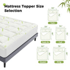 Bamboo Plush Mattress Topper