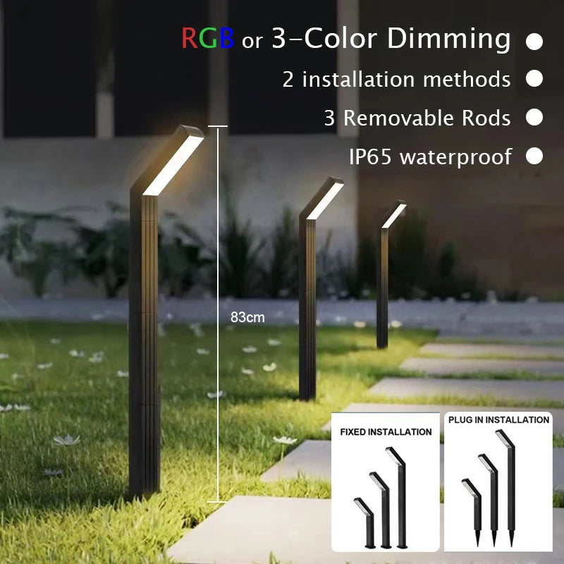 Solar Pathway Lights - IP65 Waterproof