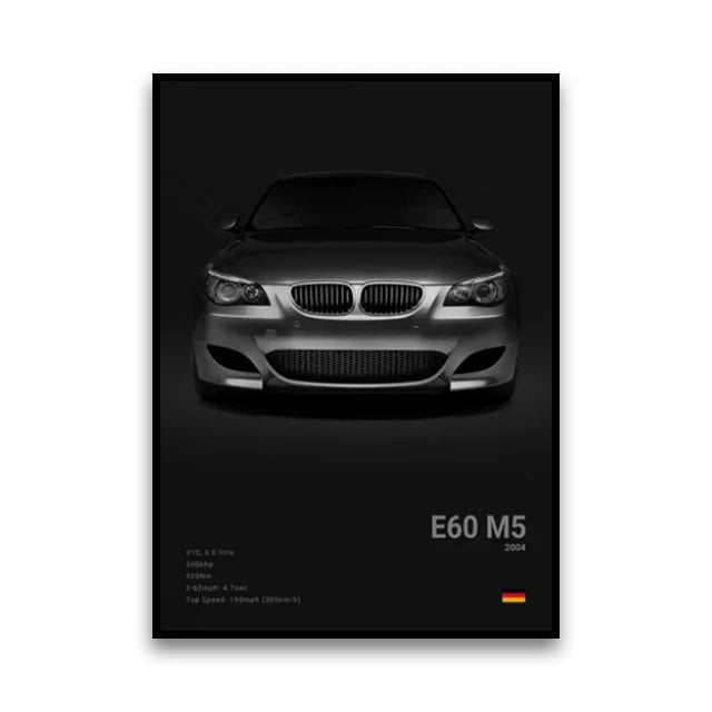 Classic Performance Car Canvas Print