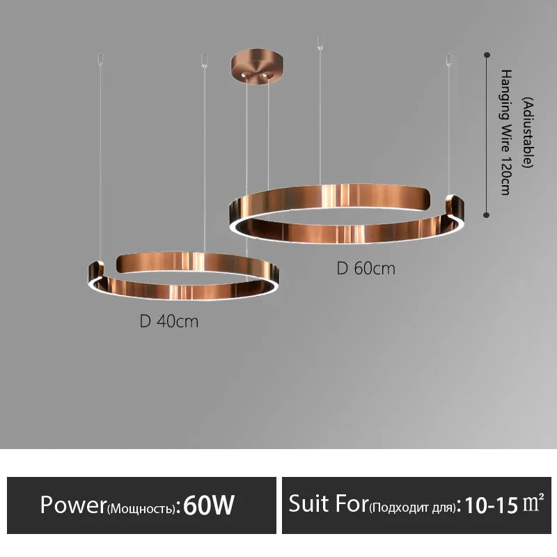 Ring LED Chandelier